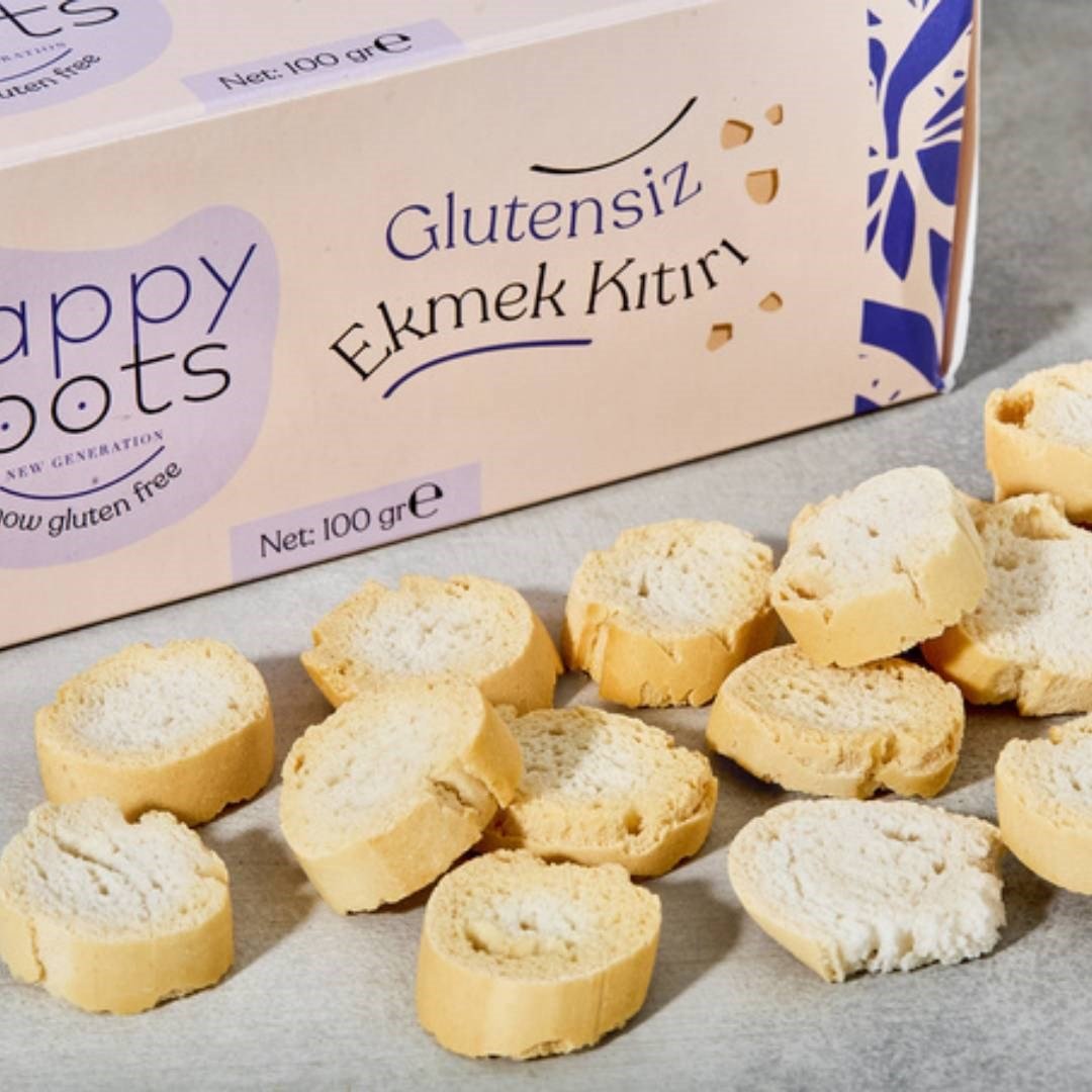 Kıtırı Glutensiz Ekmek Kıtırı 100 gr - Happy Roots