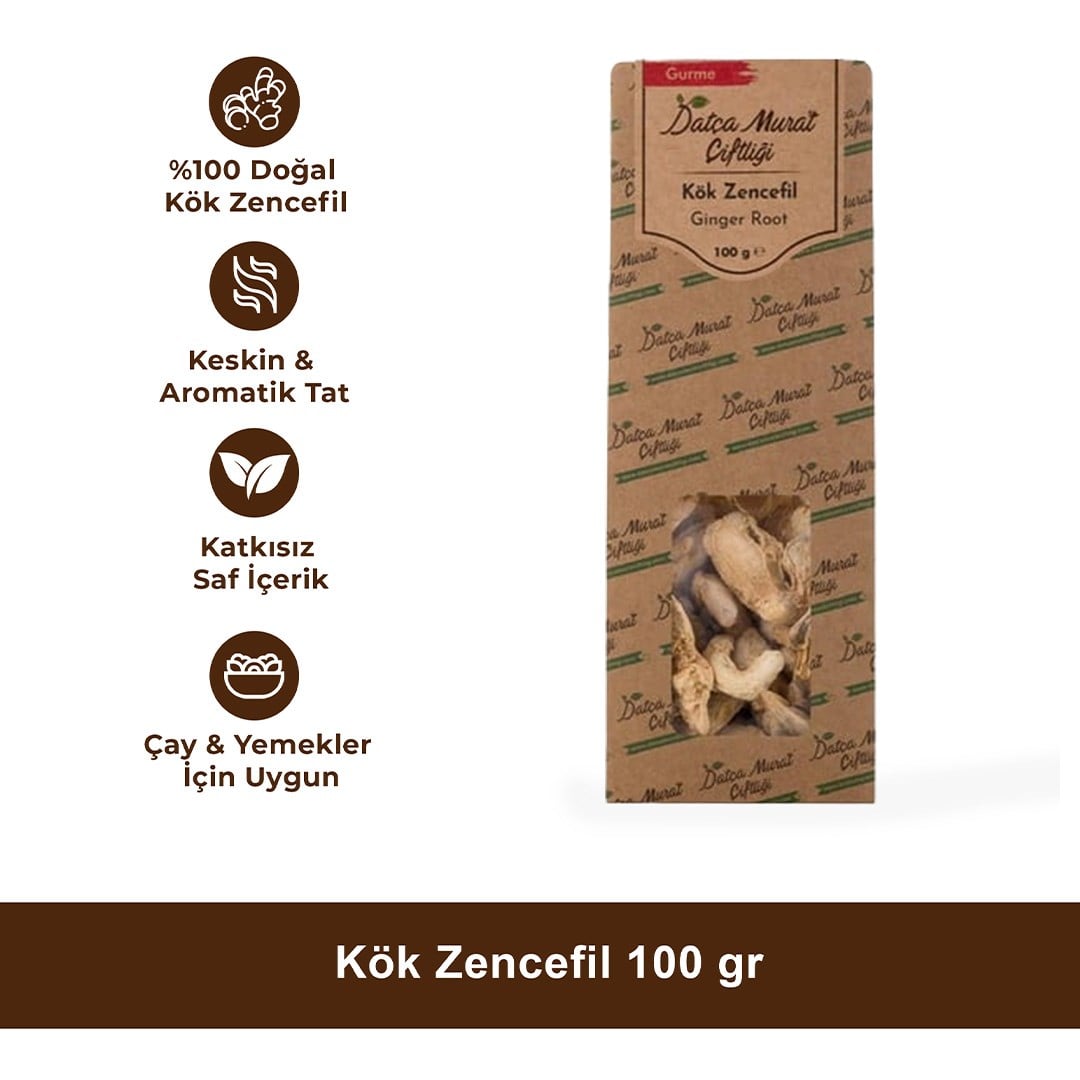 Kök Zencefil 100 gr