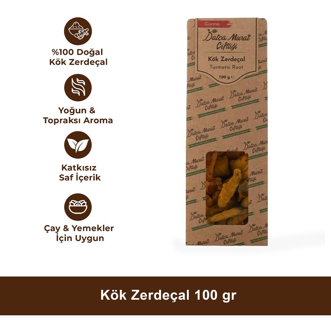 Kök Zerdeçal 100 gr