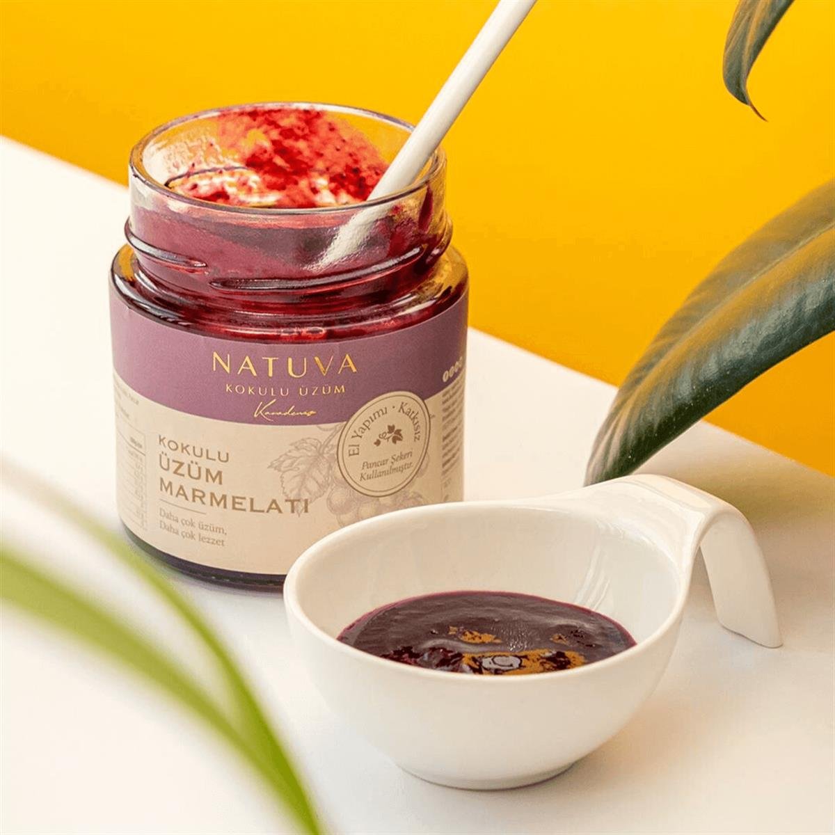 Kokulu Üzüm Marmelatı 250 gr -Natuva