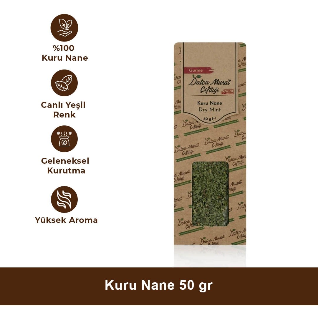 organik kuru nane