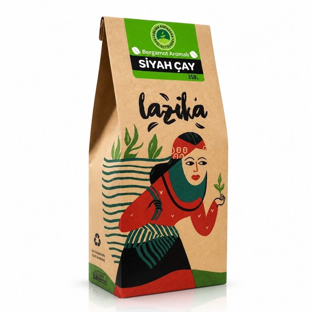 Lazika - Bergamotlu Siyah Çay 350 gr