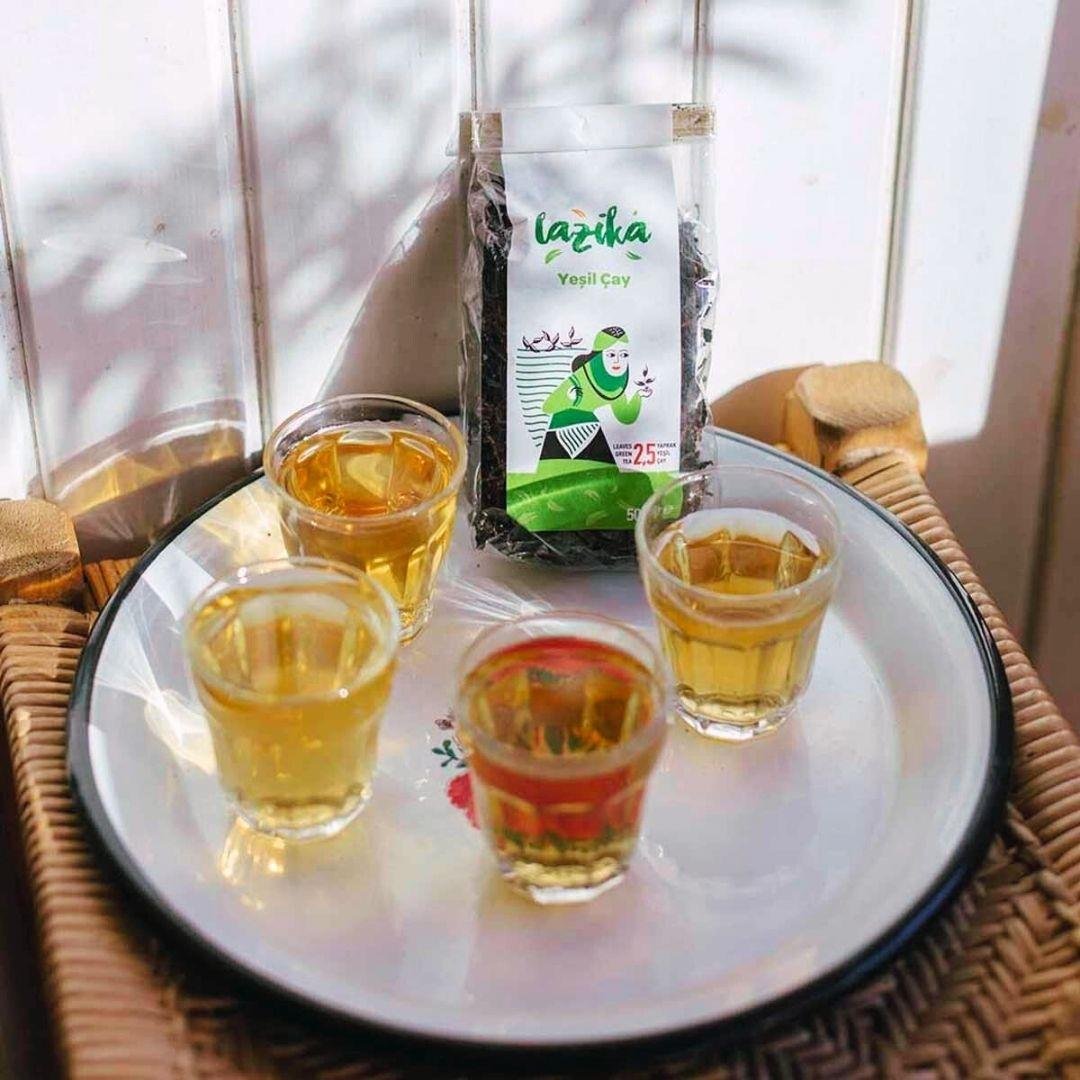 Lazika - El Yapımı Yeşil Çay 50 gr
