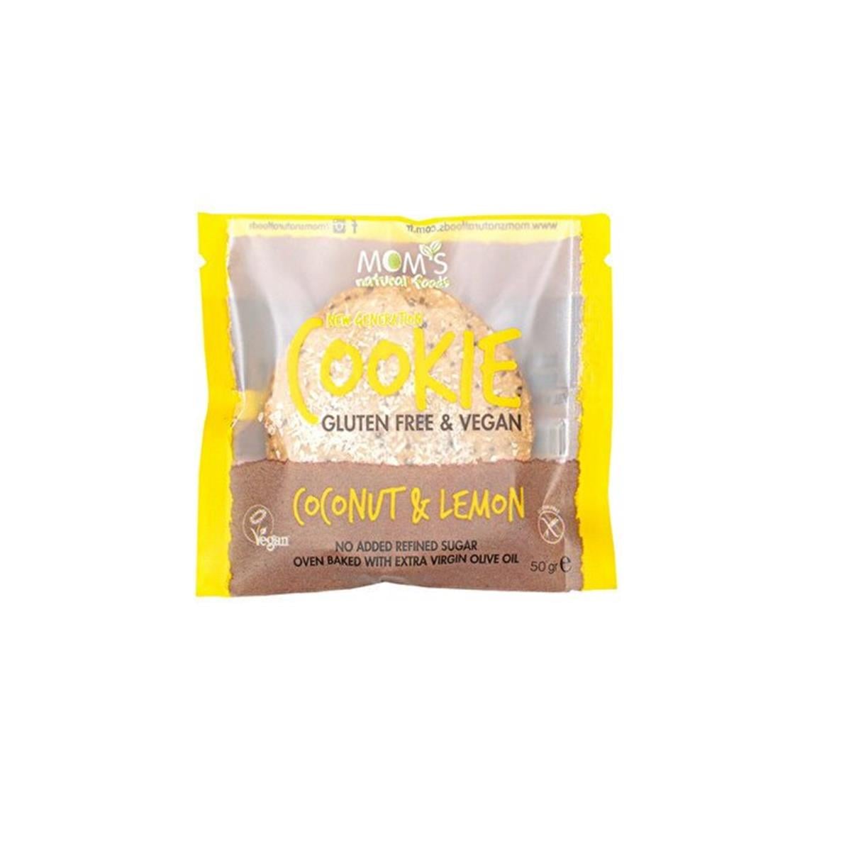 Limon Coconut Cookcies 50gr - Mom's