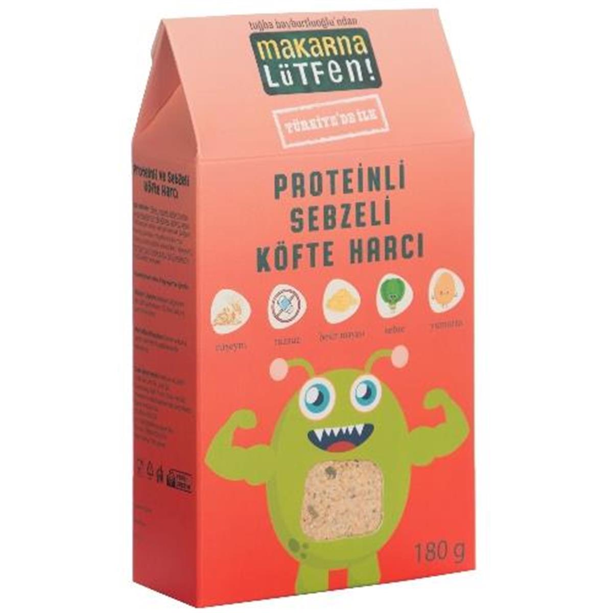 Makarna Lütfen Proteinli Sebzeli Köfte Harcı 180 Gr