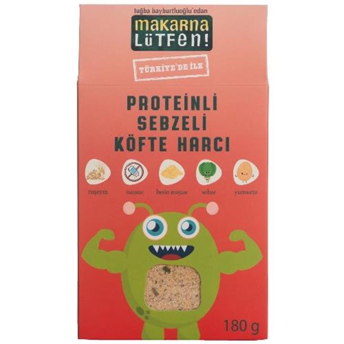 Makarna Lütfen Proteinli Sebzeli Köfte Harcı 180 Gr