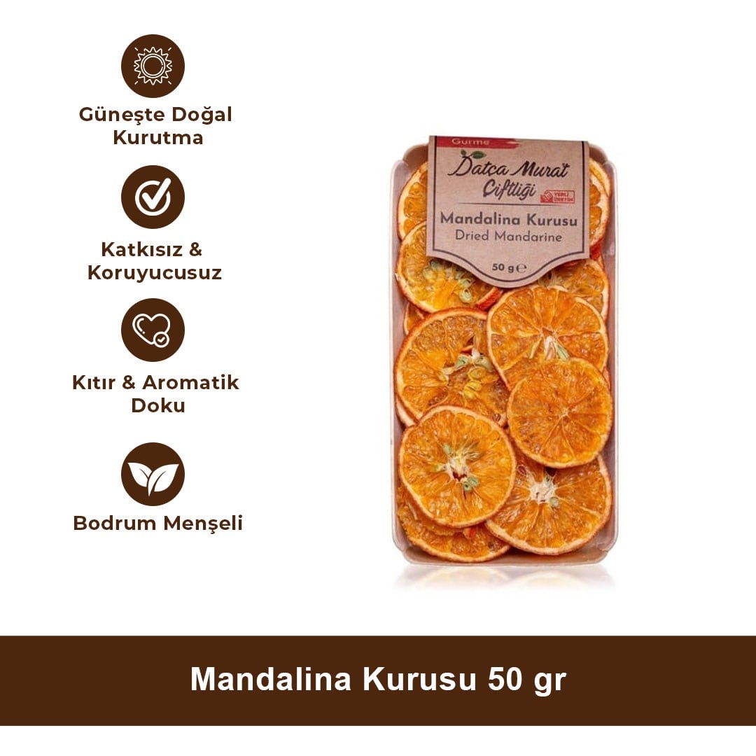 Mandalina Kurusu 50 gr