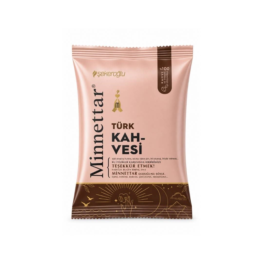Minnettar Türk Kahvesi 100 gr - Şekeroğlu