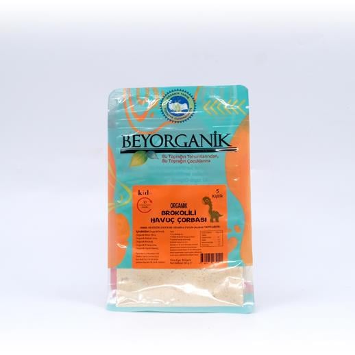Organik Brokolili Havuç Çorbası 50 gr - Beyorganik