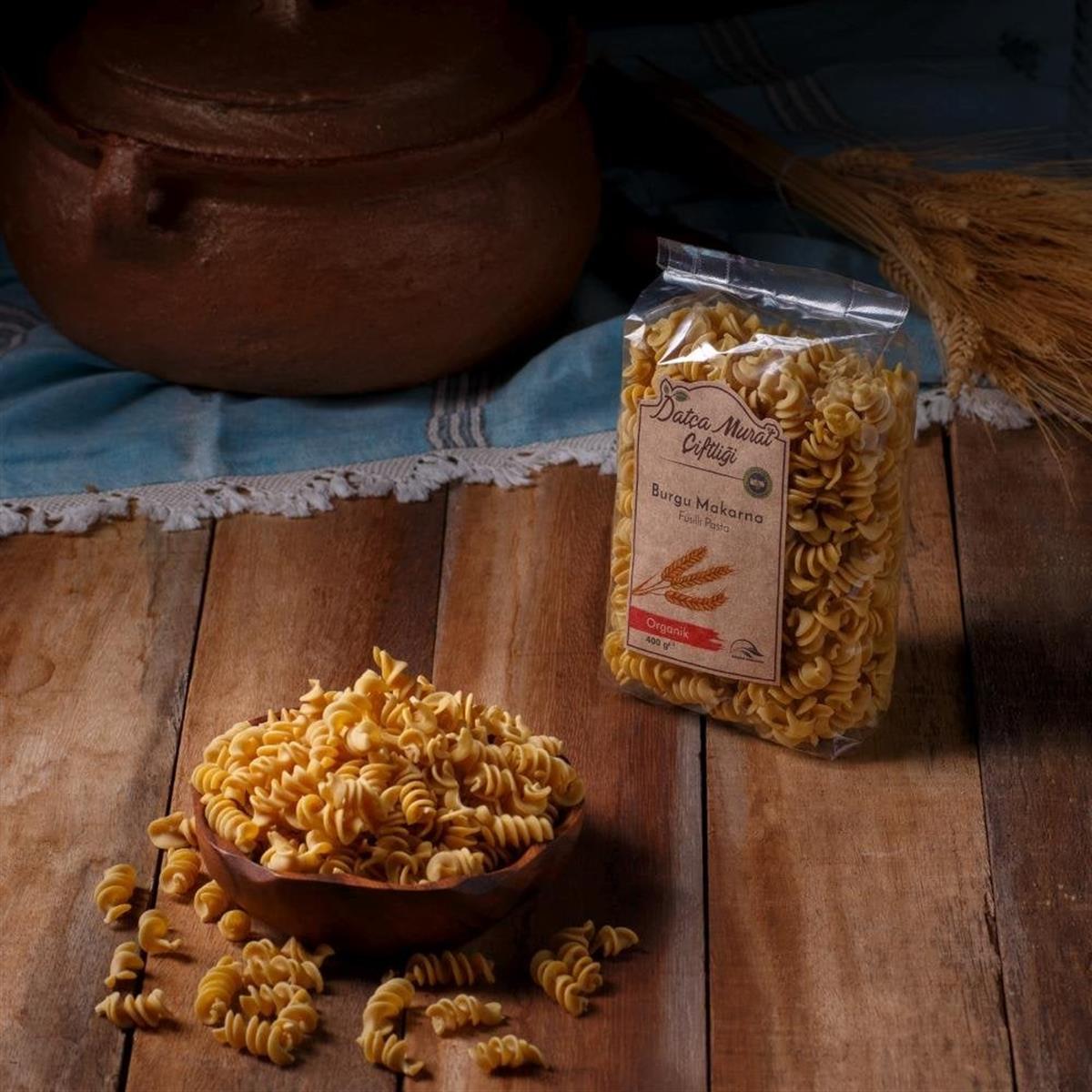 Organik Burgu Makarna 400 gr