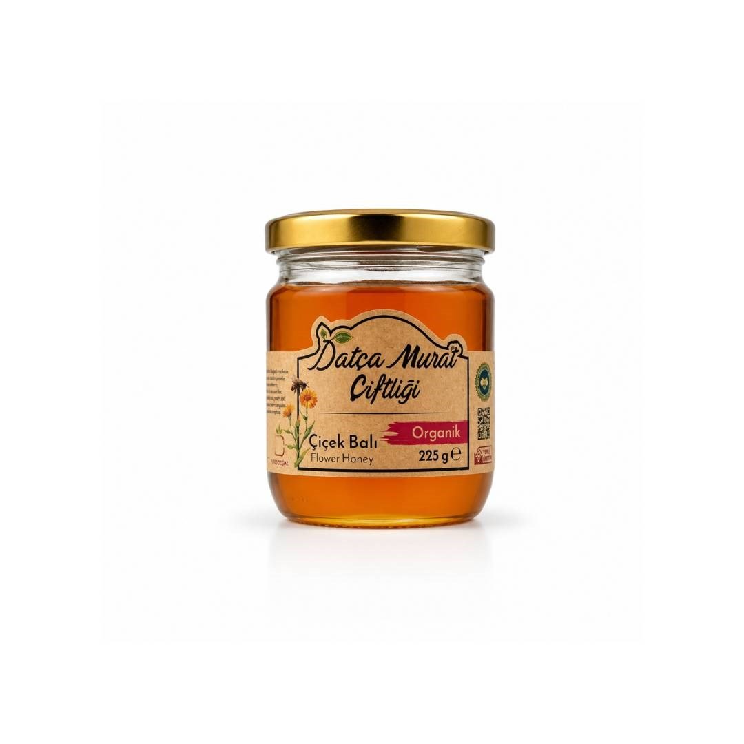 Organik Çiçek Balı 225 gr