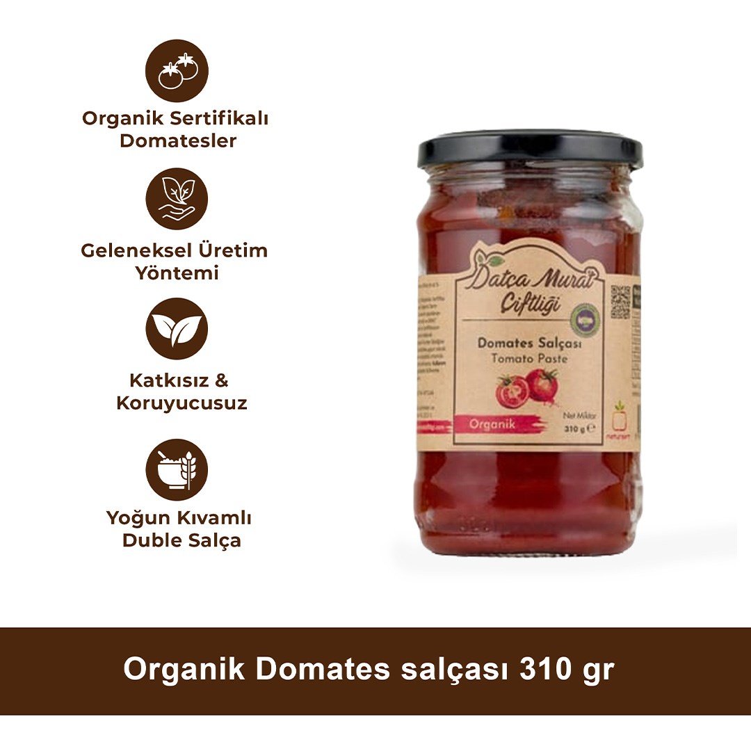 Organik Domates salçası 310 gr