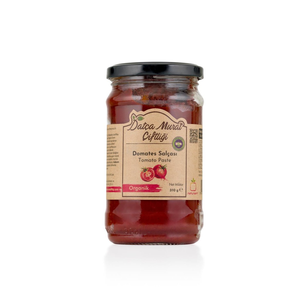 Organik Domates salçası 310 gr