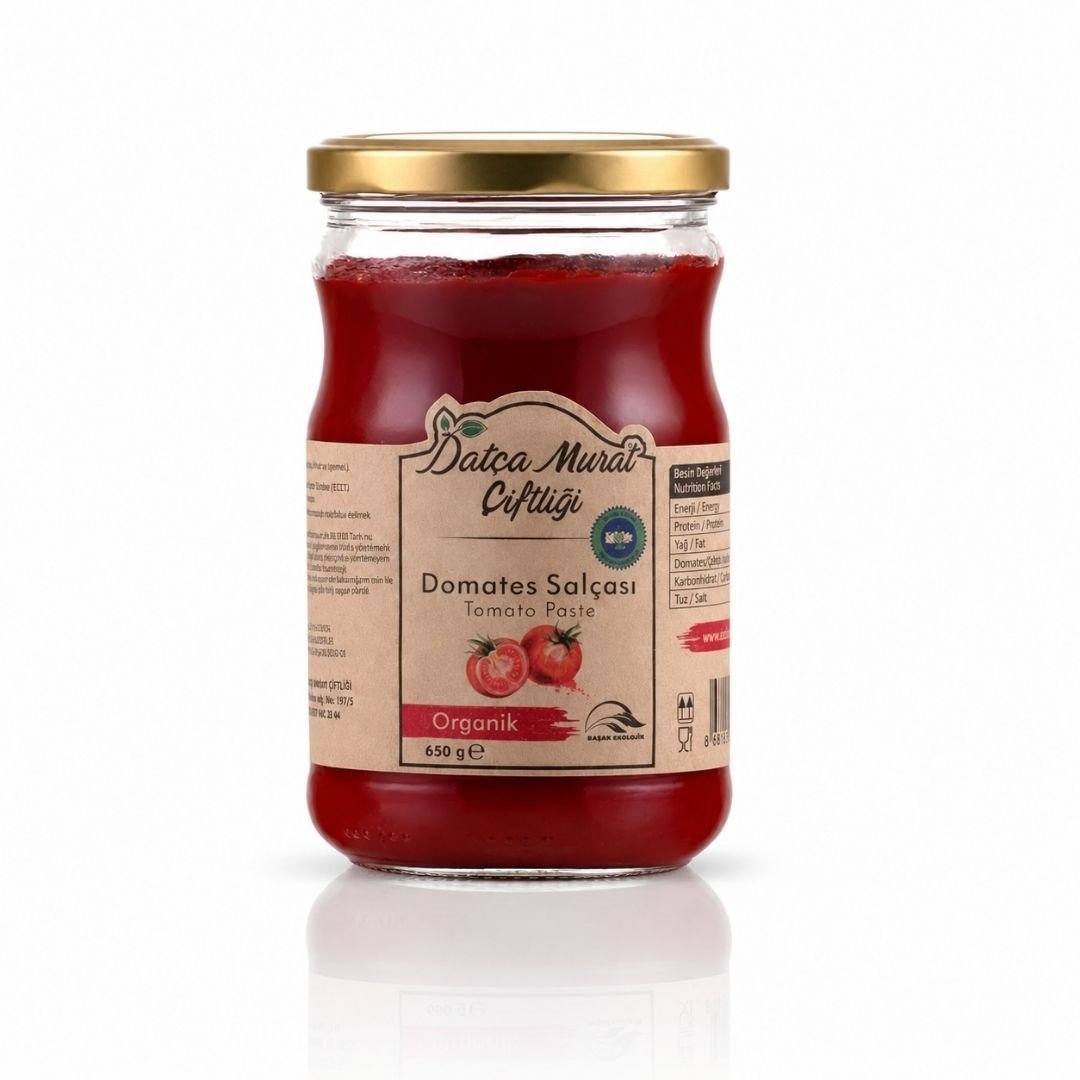 Organik Domates Salçası 650g