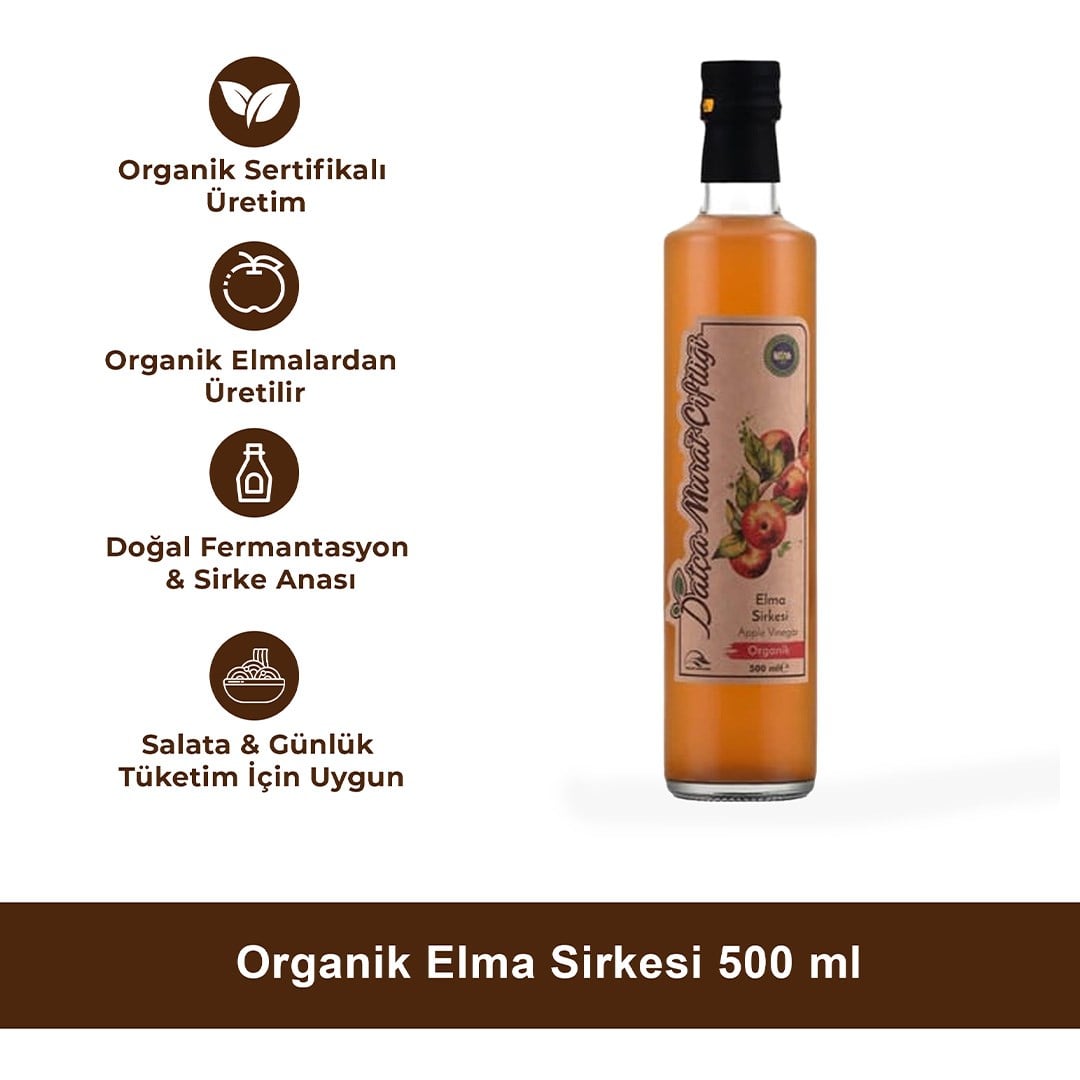 organik elma sirkesi