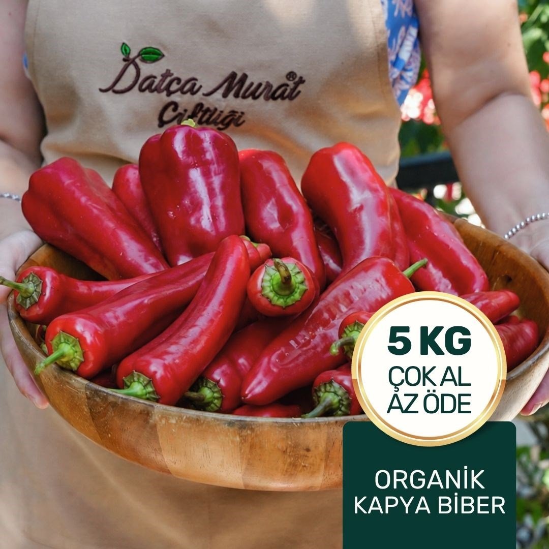 Organik Kapya Biber 5 kg
