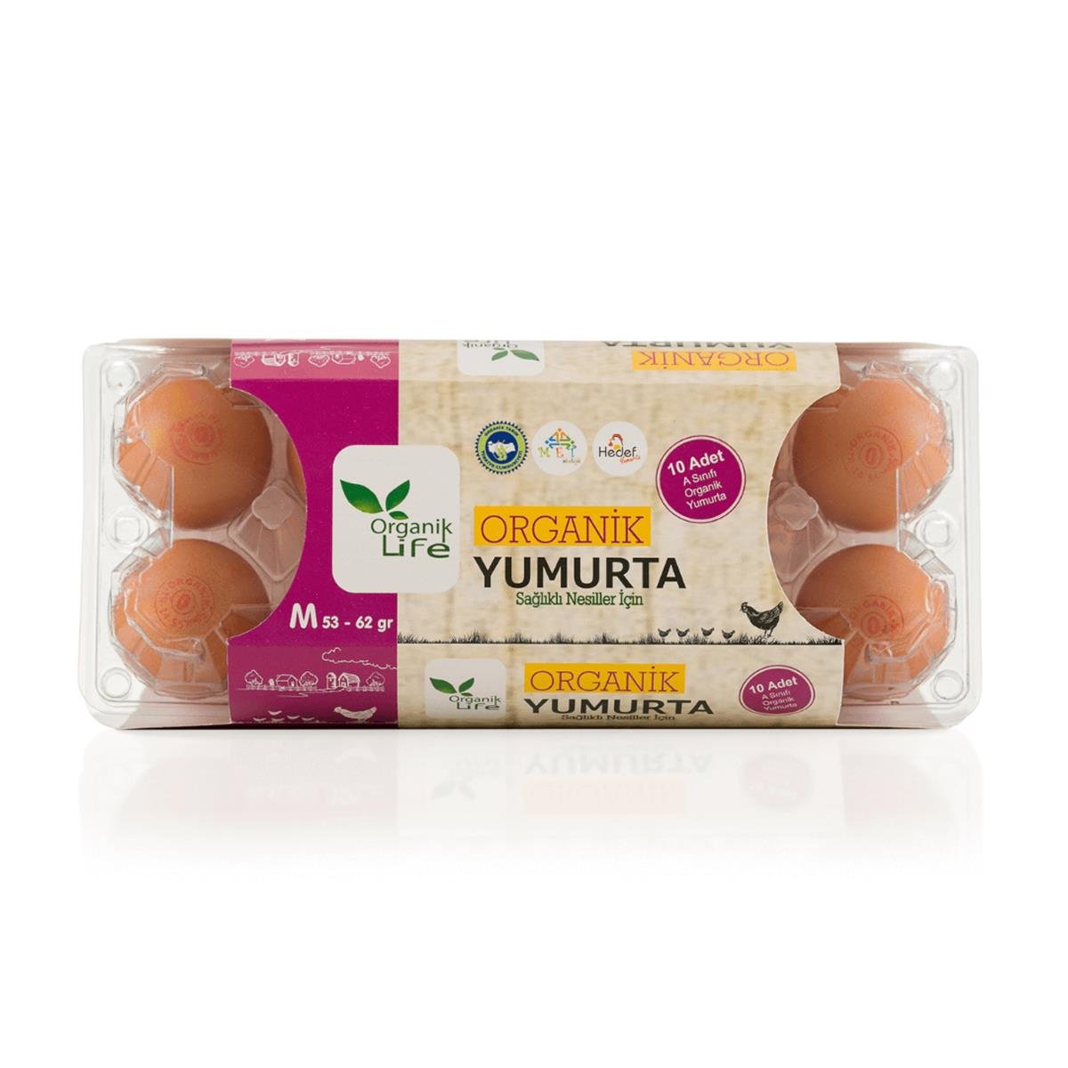 Organik Life - Organik Yumurta 10 lu paket