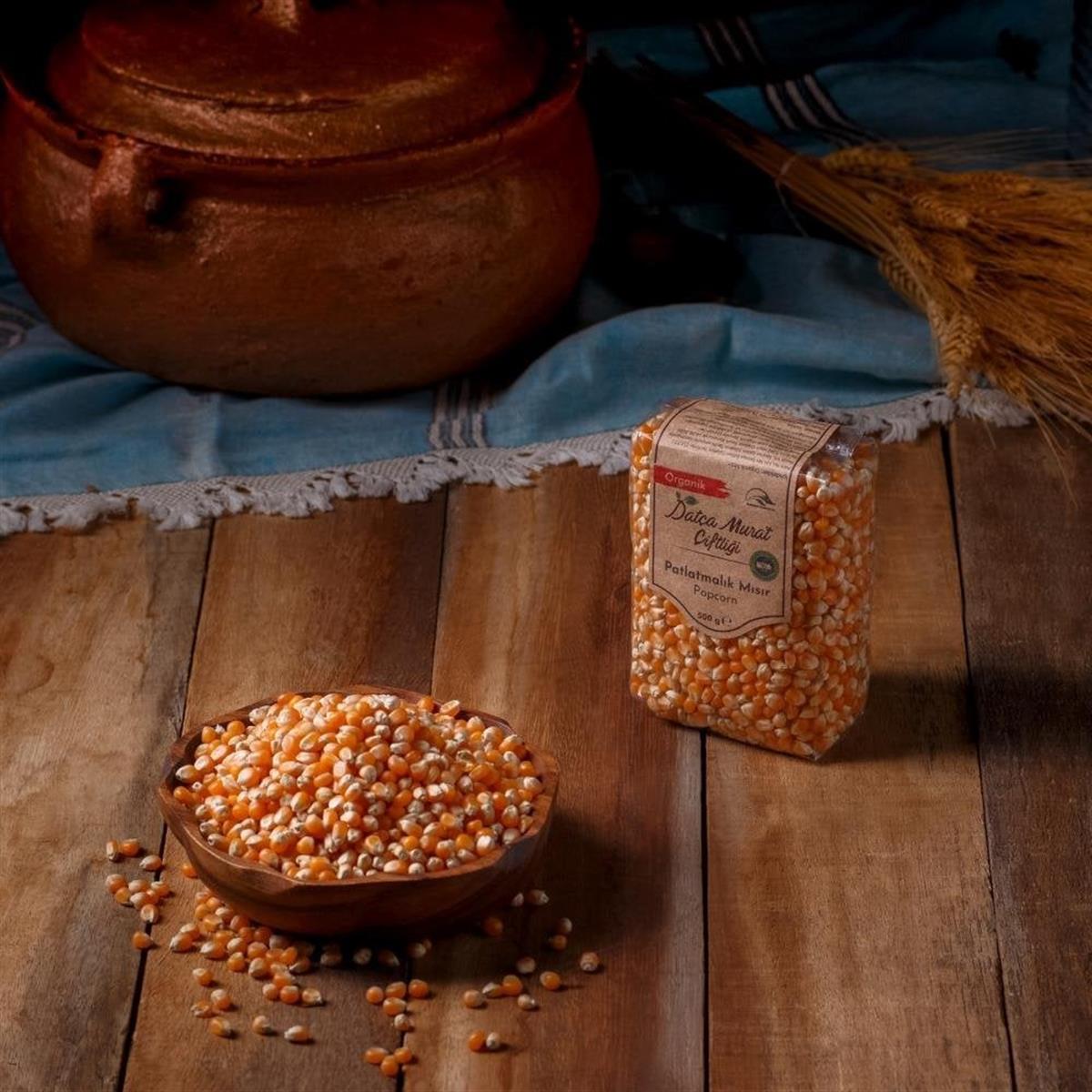 Organik Patlatmalık Mısır 500 gr