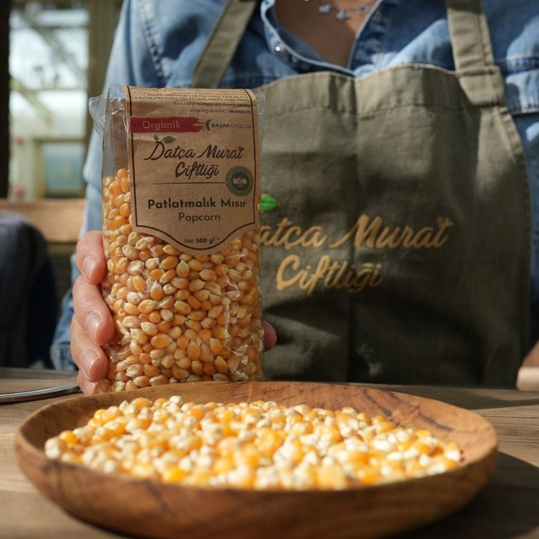 Organik Patlatmalık Mısır 500 gr