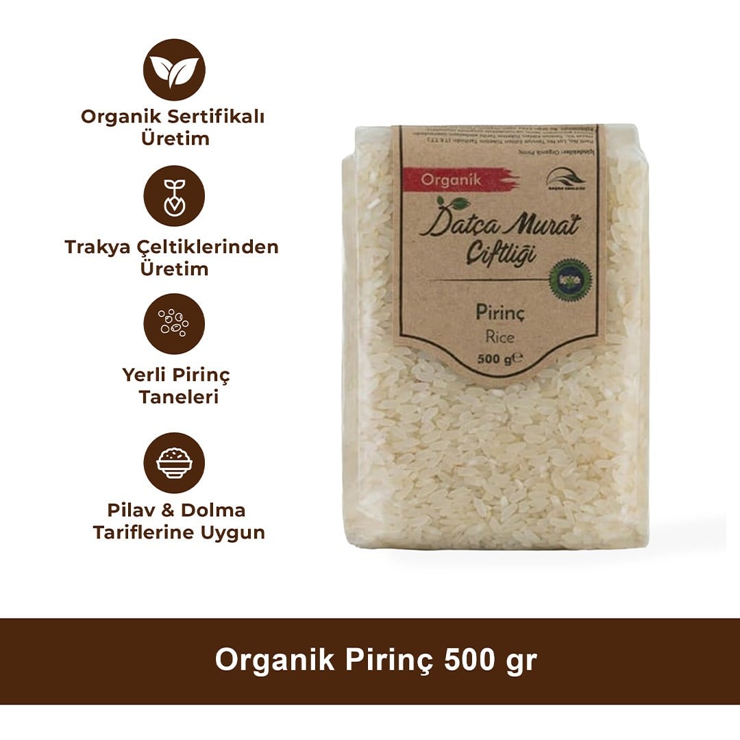 Organik Pirinç 500 gr
