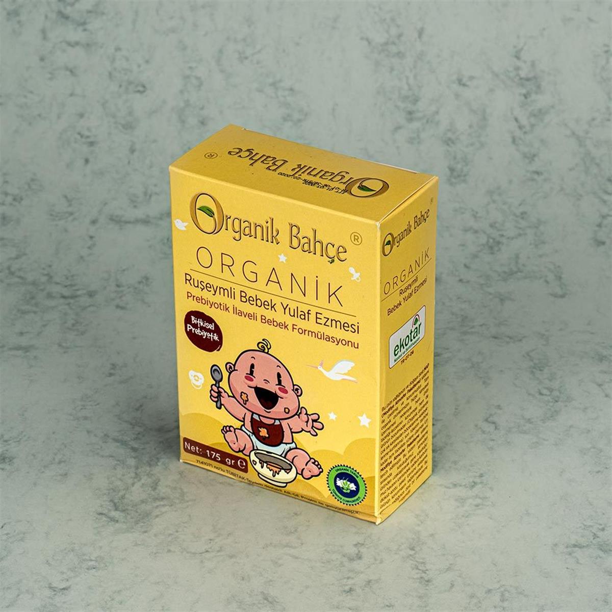 Organik Rüşeymli Bebek Yulaf Ezmesi 175 gr-Org Bahçe