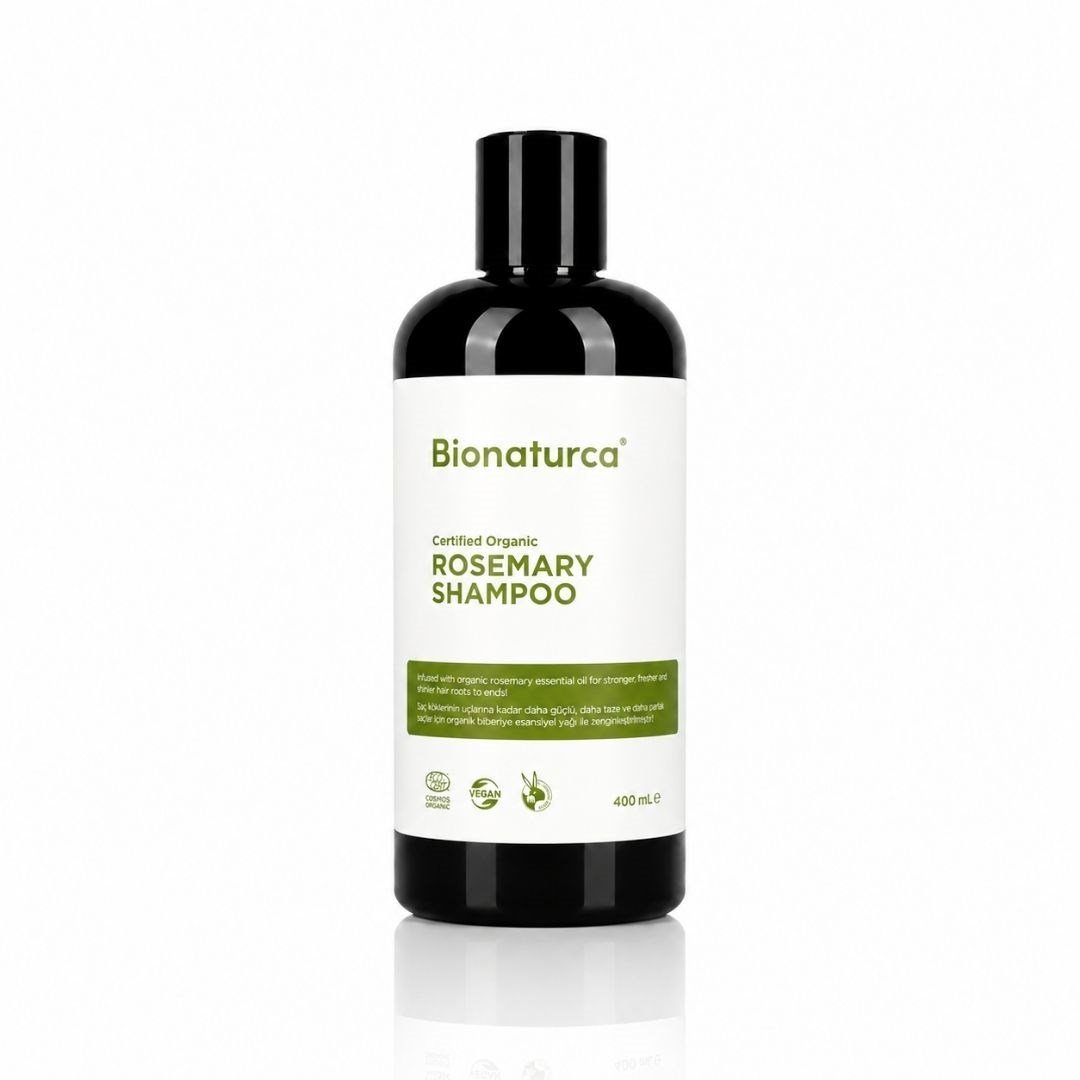 Organik Sertifikalı Dökülme Karşıtı Biberiye Şampuanı 400 ml - Bionaturca