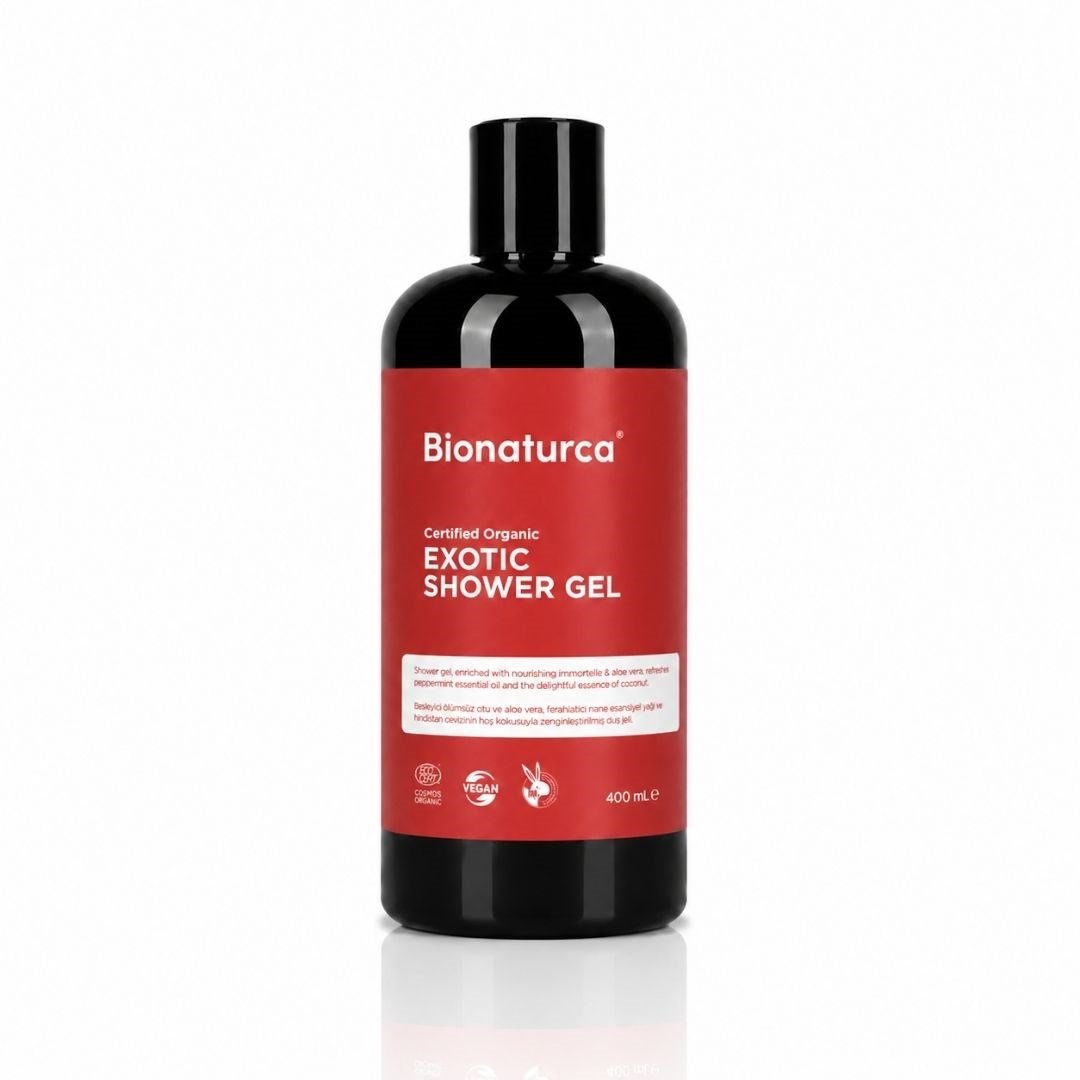 Organik Sertifikalı Egzotik Duş Jeli 400 ml - Bionaturca
