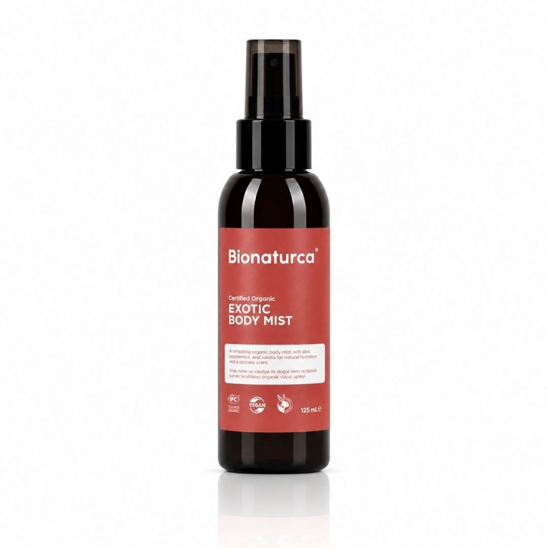 Organik Sertifikalı Egzotik Vücut Misti 125 ml-Bionaturca