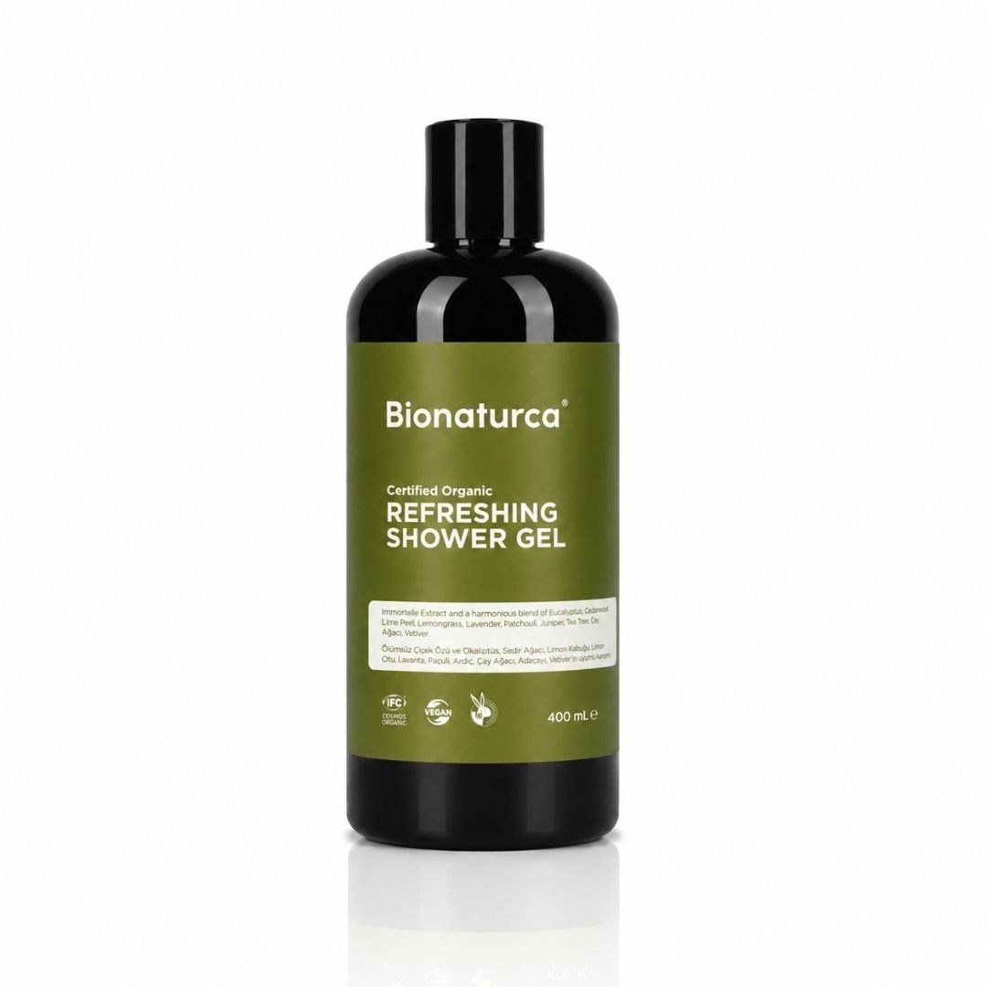 Organik Sertifikalı Ferahlatıcı Duş Jeli 400 ml - Bionaturca