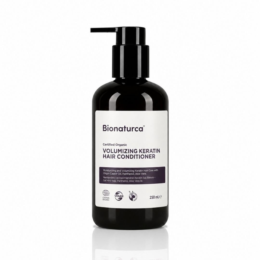 Organik Sertifikalı  Hacimlendirici Keratinli Saç Bakım Jeli  250 ml-Bionaturca