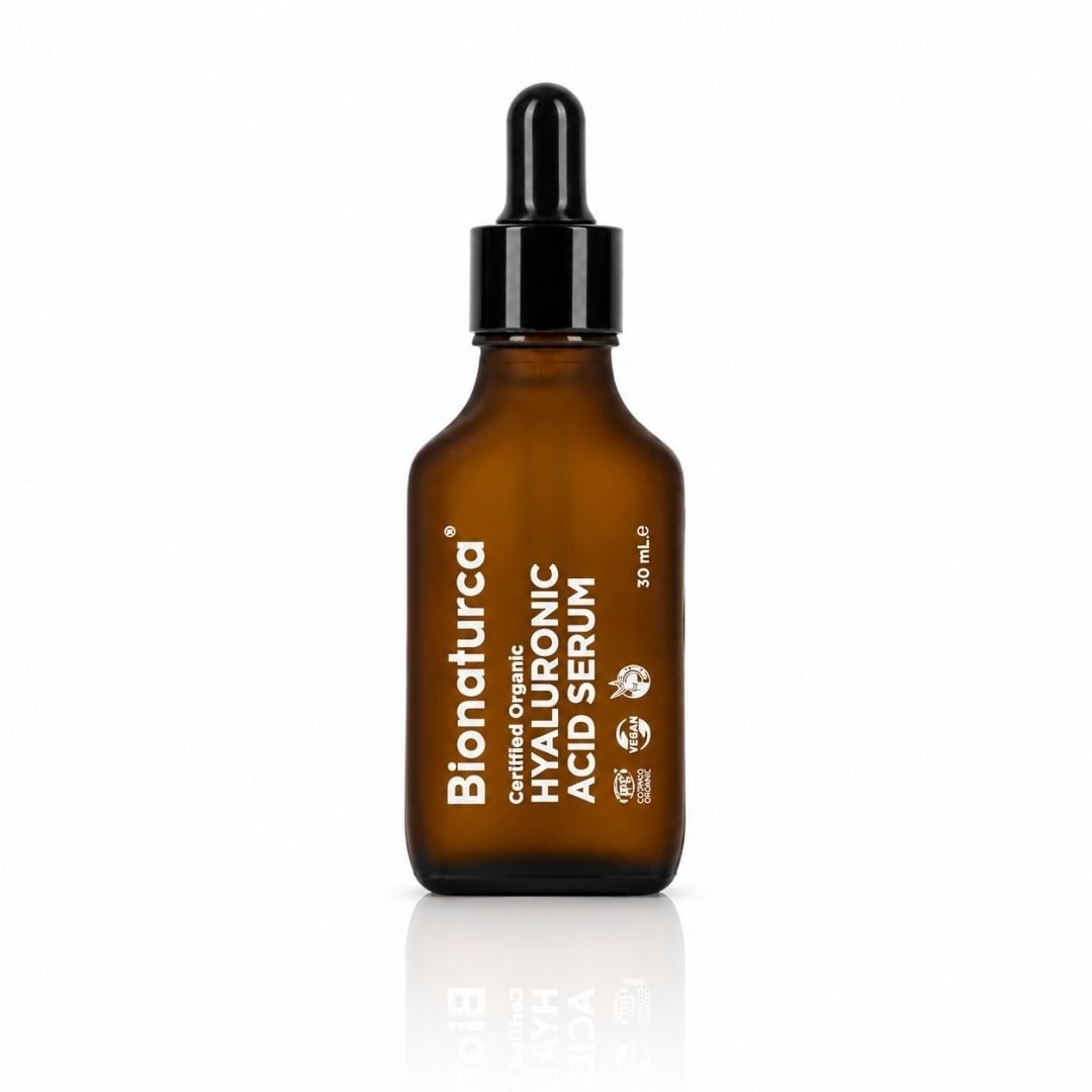 Organik Sertifikalı Hyaluronik Nemlendirici Yüz Serumu 30 ml-Bionaturca