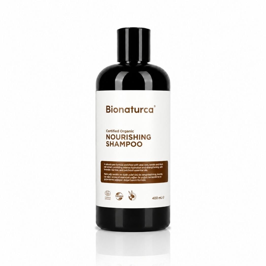 Organik Sertifikalı Yıpranma Karşıtı Besleyici Şampuan 400 ml - Bionaturca