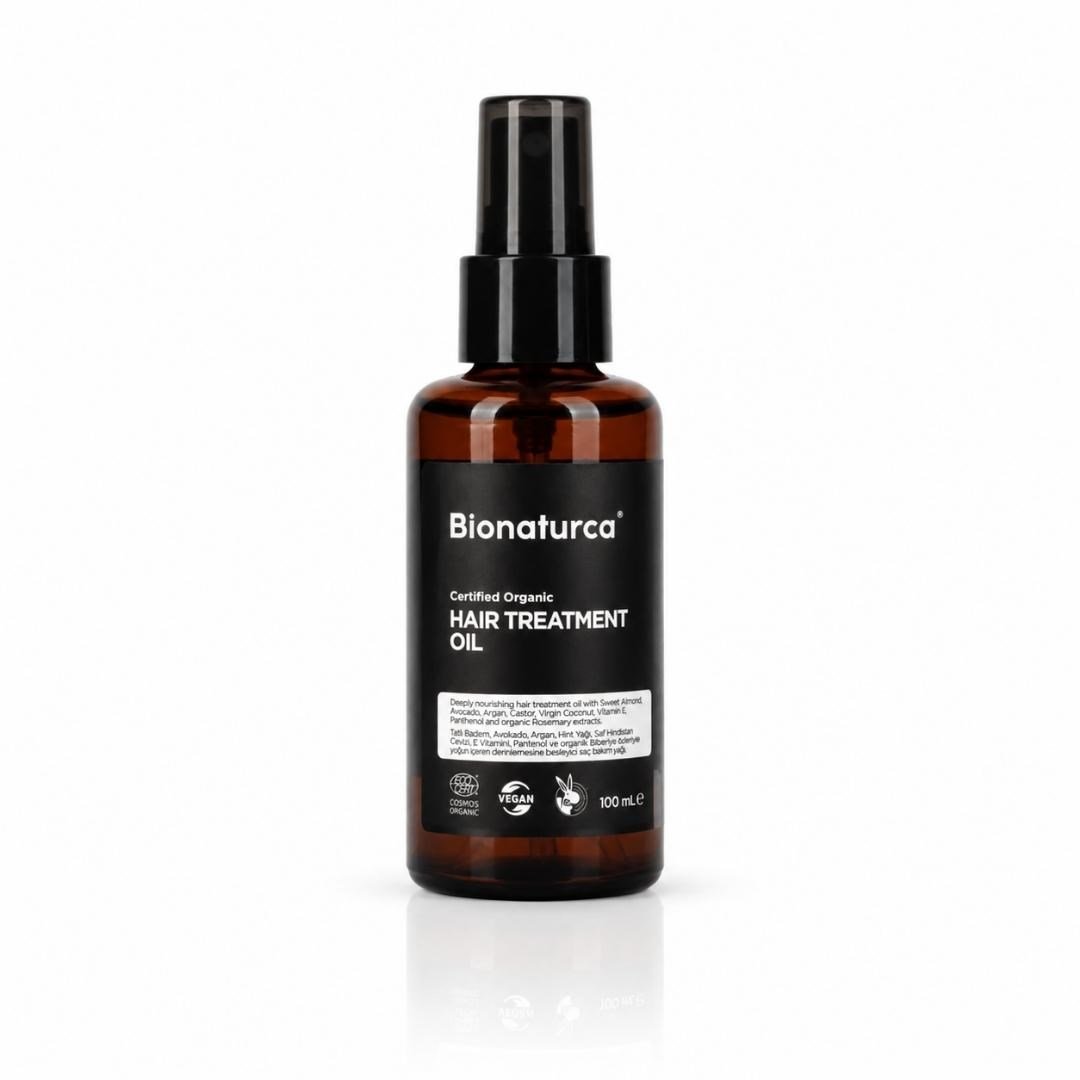 Organik Sertifikalı Yıpranma Karşıtı Canlandırıcı Saç Bakım Yağı 100 ml - Bionaturca