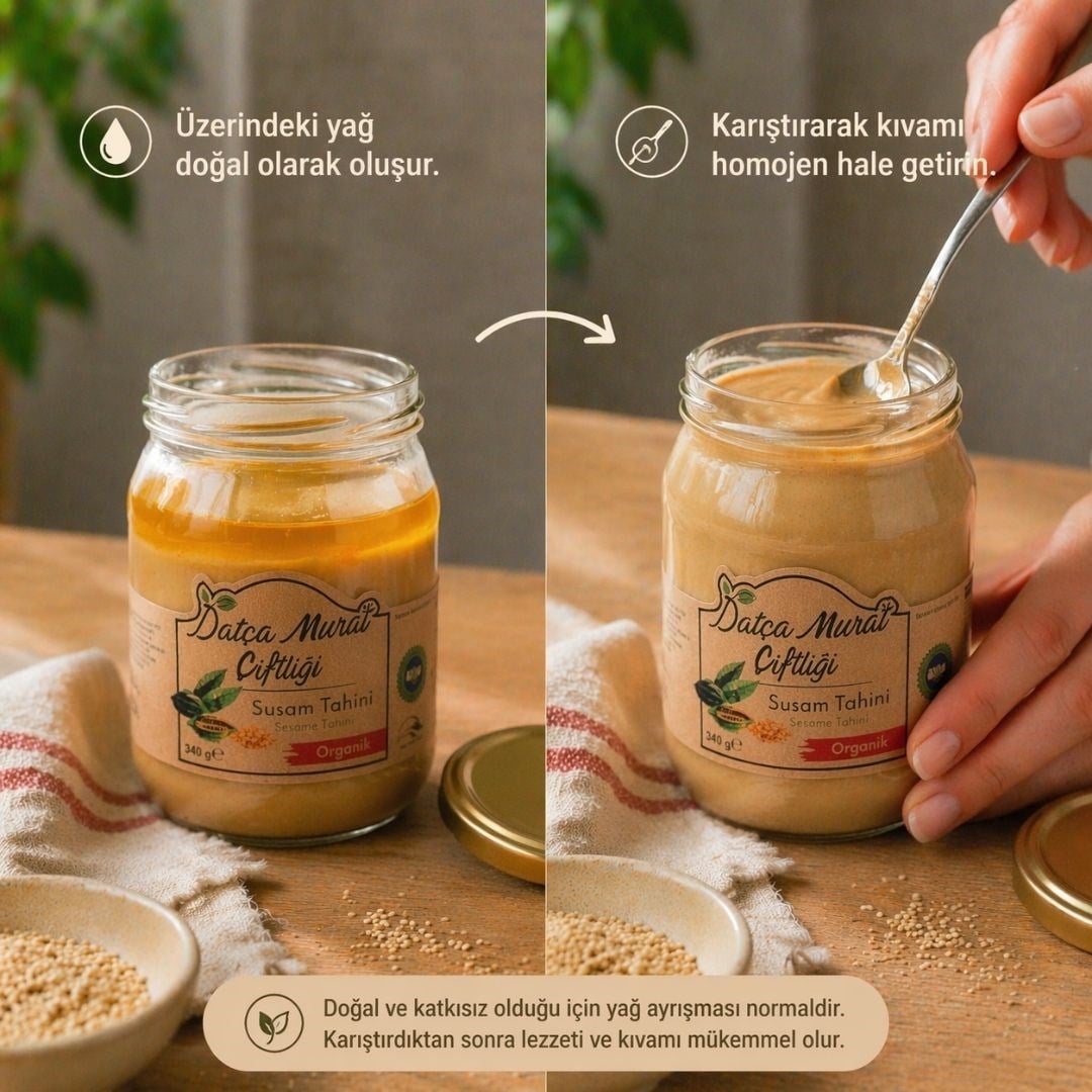 Organik Susam Tahini 340 Gr