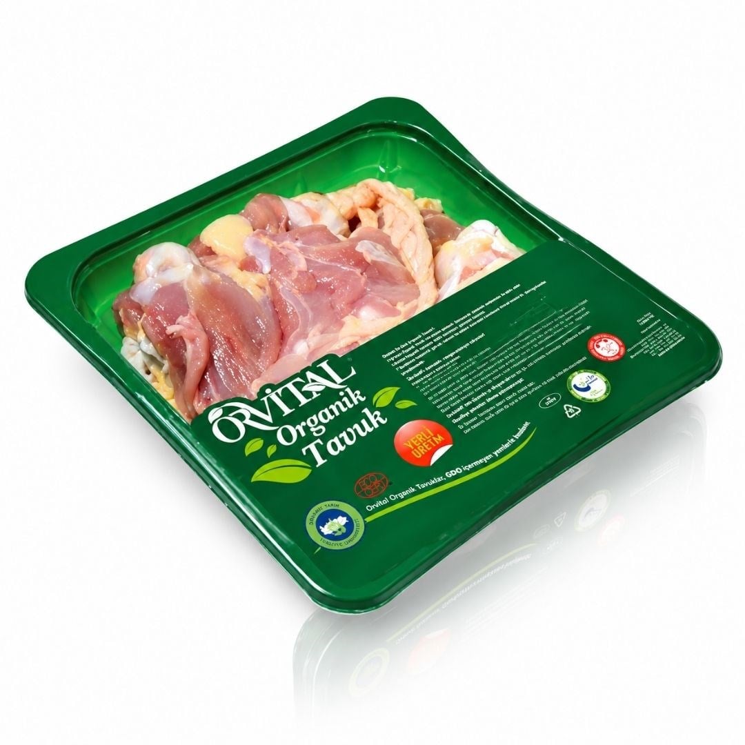Organik Tavuk But Pirzola 600 gr - Orvital