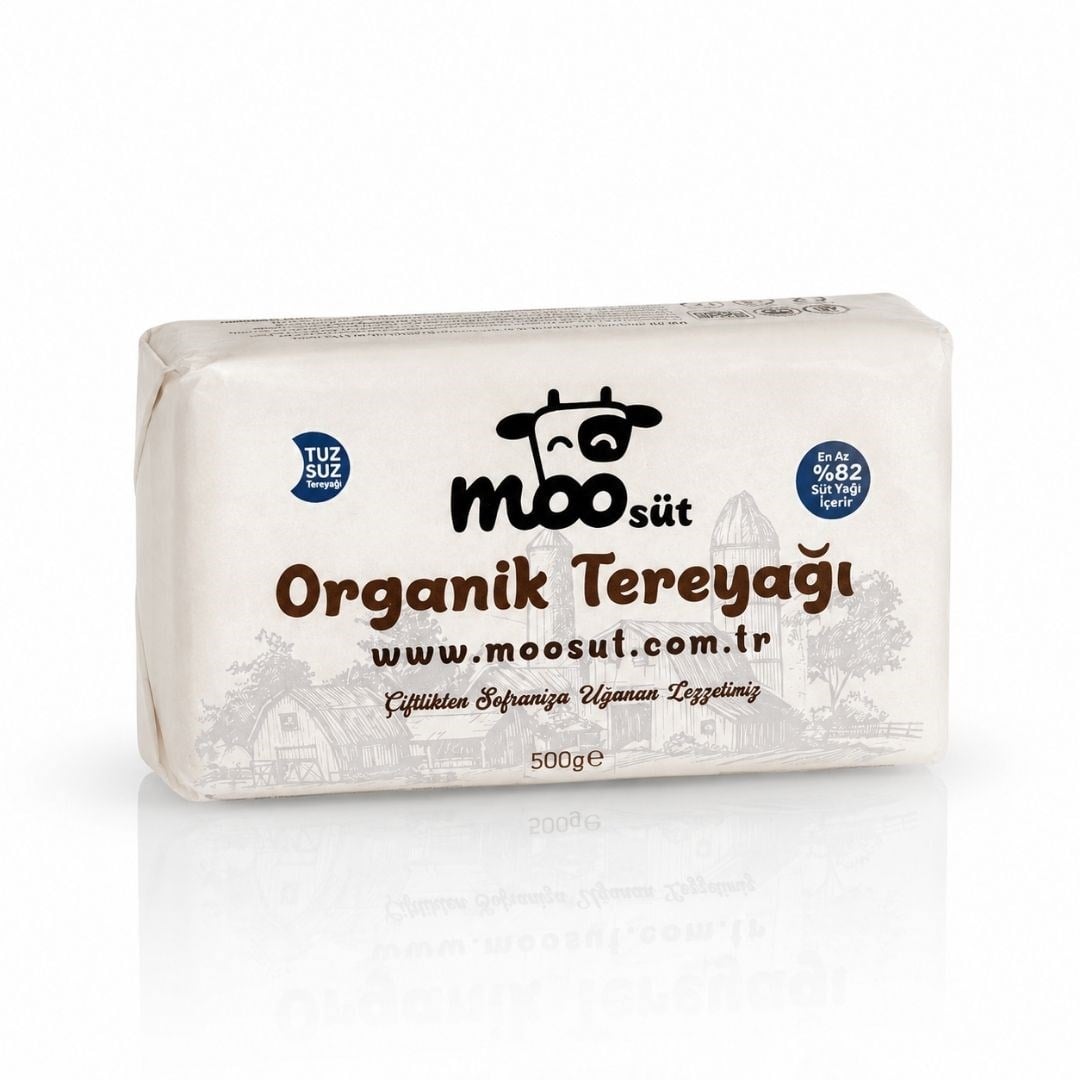 Organik Tereyağı 500 gr - Moo Süt