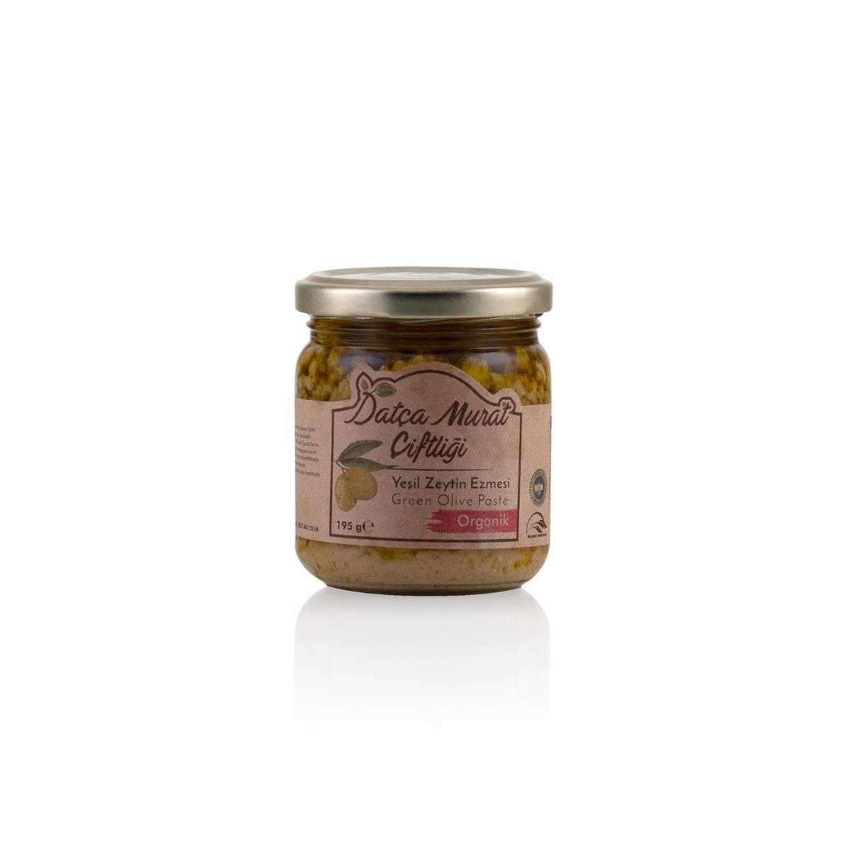 Organik Yeşil Zeytin Ezmesi 180 gr