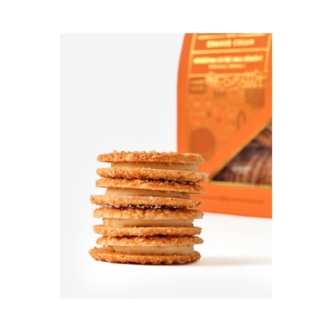 Portakal Kremalı Hindistan Cevizi Unlu Bisküvi 100gr - Naturca