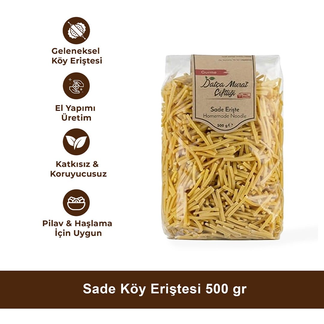 Sade Köy Eriştesi 500 gr