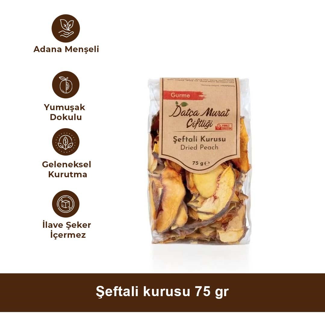 Şeftali kurusu 75 gr