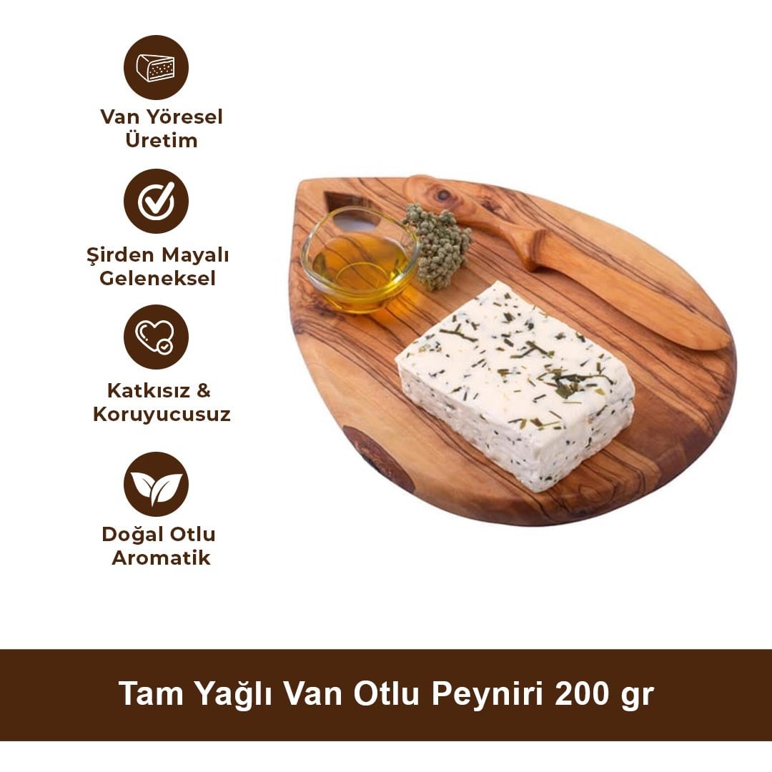 Tam Yağlı Van Otlu Peyniri 200 gr