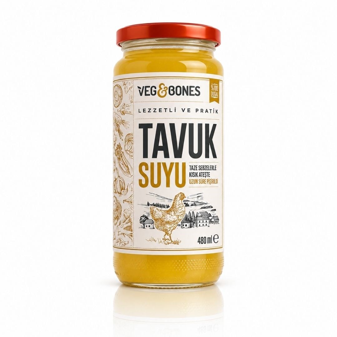 Veg&Bones Tavuk Suyu 480 ml