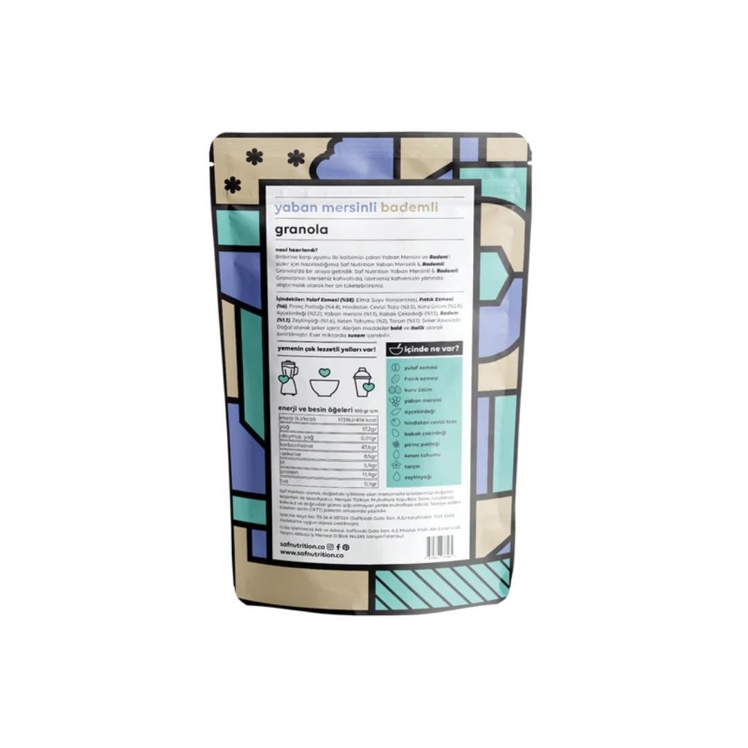 Yaban Mersinli & Bademli Granola 360 gr - saf nutritoun