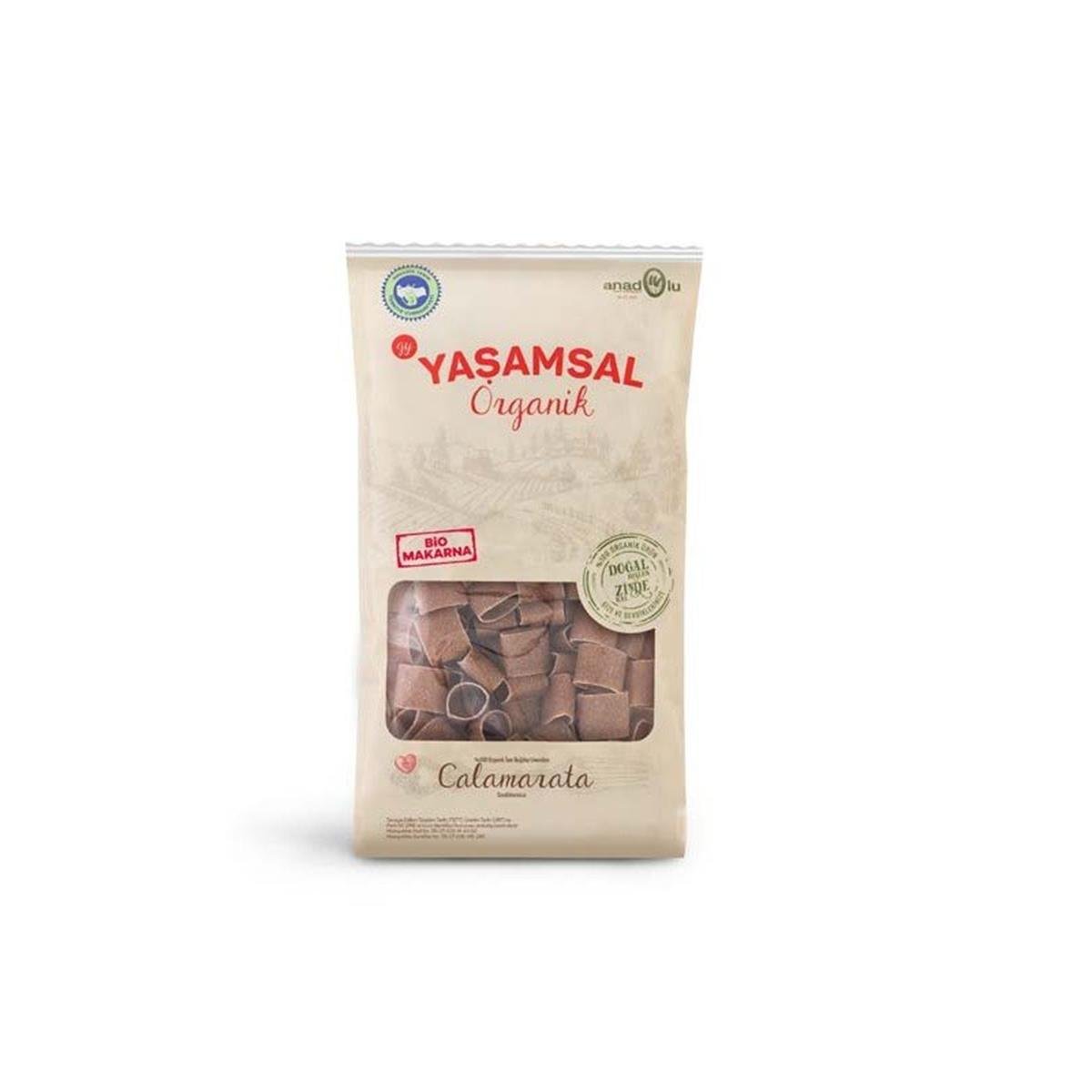 Yaşamsal Organik - Organik Karakılçık Pipa 600 gr