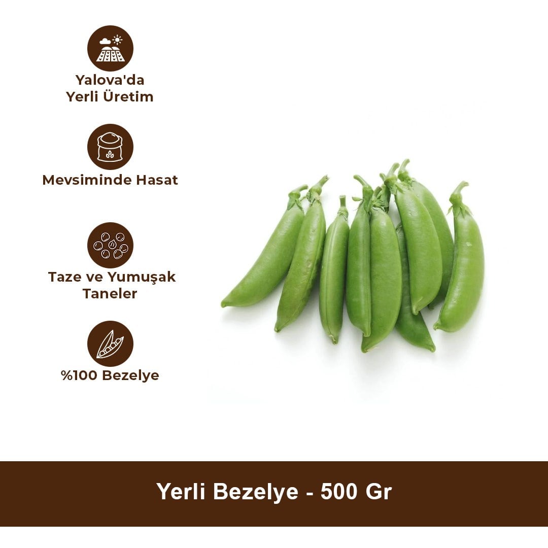 Yerli Bezelye - 500 Gr