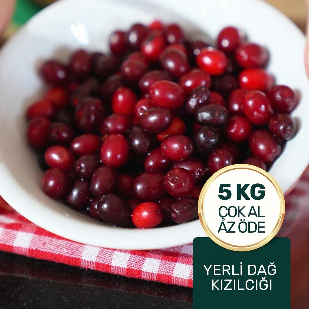 Yerli Kızılcık Paketi - 5 Kg