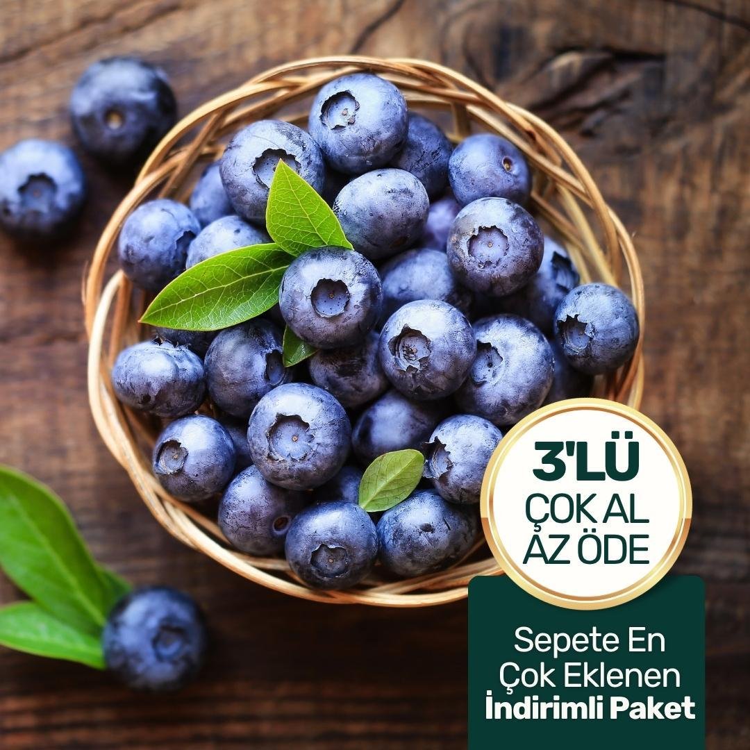 Yerli Yaban Mersini 125 gr ( 3 'lü Paket )
