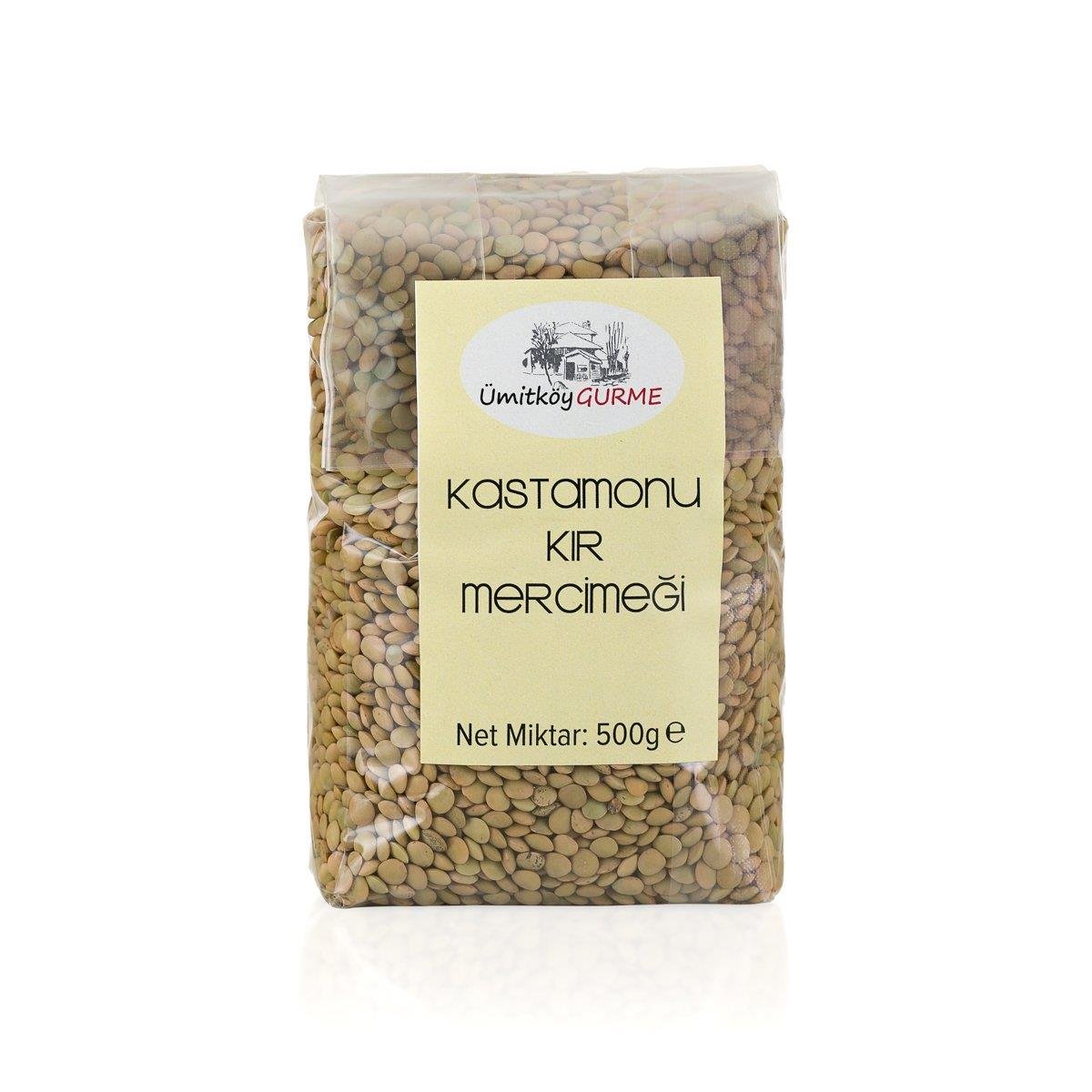 Yeşil Kır Mercimek 500 gr -Ümitköy Gurme