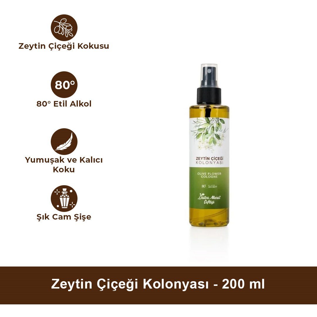 Zeytin Çiçeği Kolonyası 200 ml
