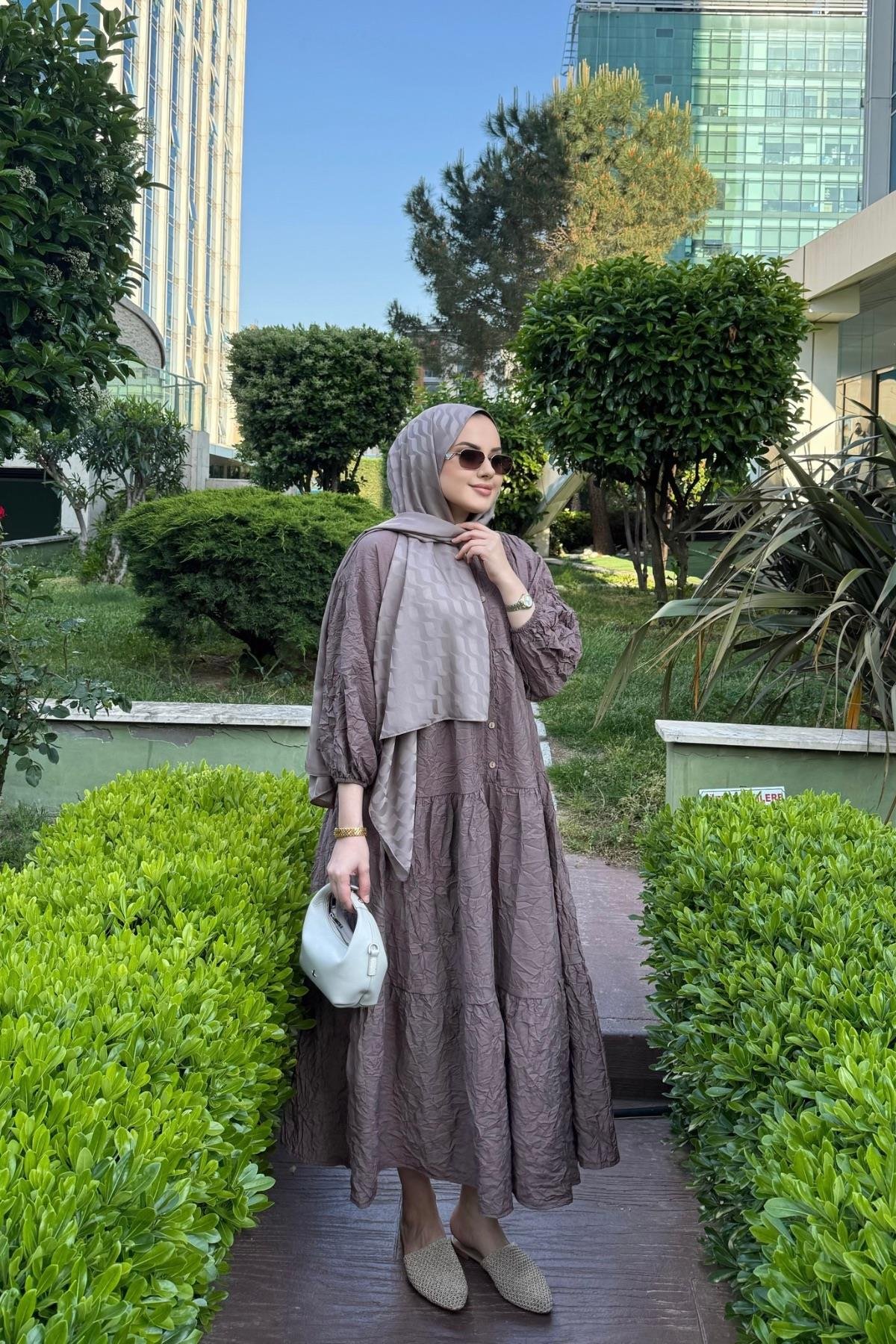 Krash Dress Mink